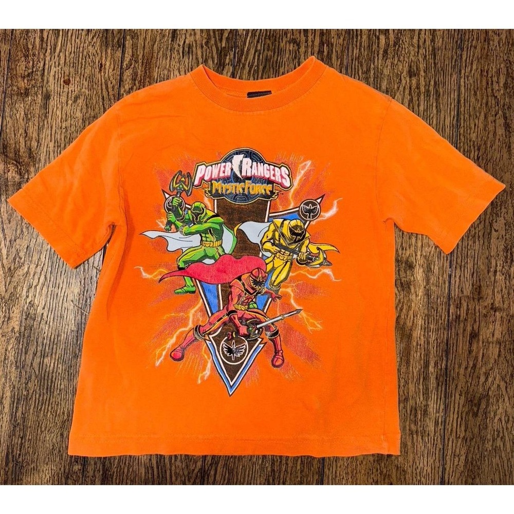 Vintage power rangers mystic force tshirt kids XS
